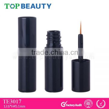 TE3017-1 Black Packaging Plastic Makeup Eyeliner Tubes Packaging