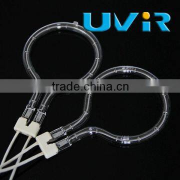 Circular infrared heater lamp