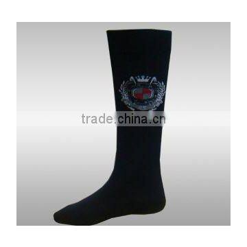 hot selling new black high quality men knee high socks