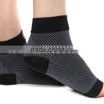 Plantar Fasciitis Socks Premium Ankle Support Unisex Black sock