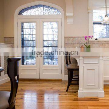 Interior french white door