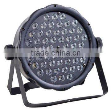 2017 plastic led par light 54pcs rgbw