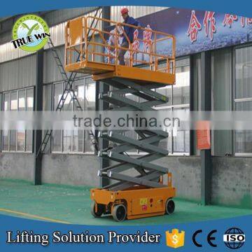 14m Mobile Self Propelled Scissor Man Lift for Window Cleaning photo-3