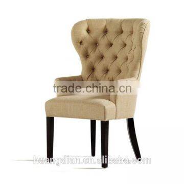 China supplier sales commercial wooden fabric restaurant dining chair