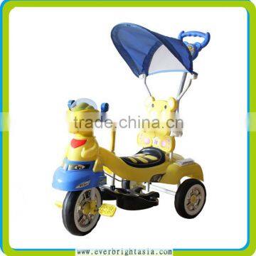 2016 Newest Mother Baby Stroller Bike, Metal Tricycles for Childrens, With Music,light and Push Bar photo-2