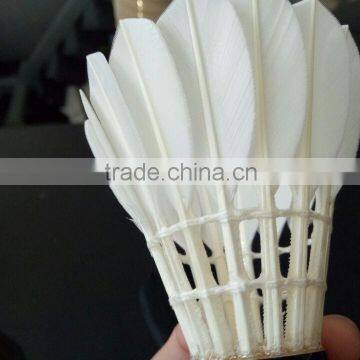 cheap high level badminton feather shuttlecock china
