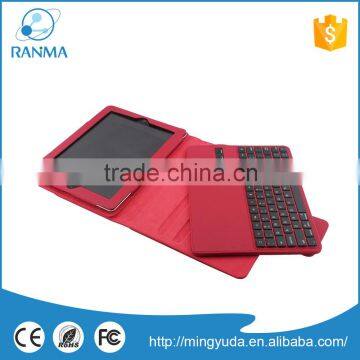 High Quality Bluetooth Wireless Keyboard Stand Leather Case For Ipad234