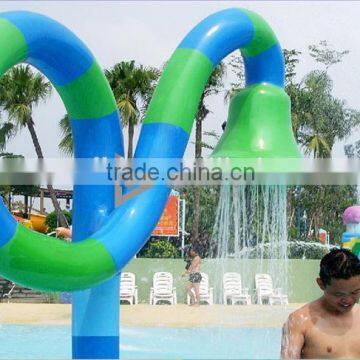 Cartoon features Fiberglass water spray for water play equipment with high quality