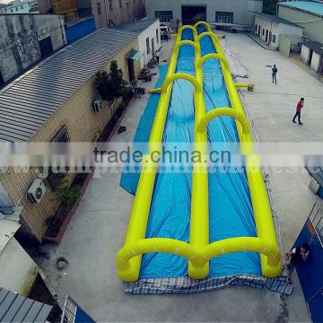 2016 largest crazy water games inflatable slide the city