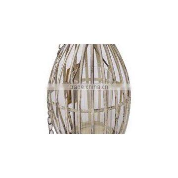 New!High Quality Sliver Golden Brush Iron Wire Candle Lantern photo-4