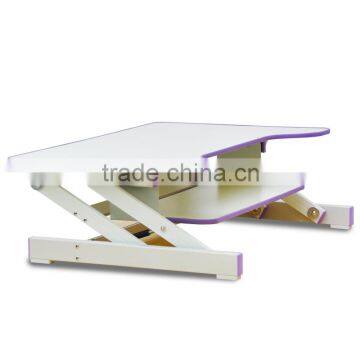 Fashion and Portable Design Height Adjustable Folding Stand up Laptop Desk photo-3