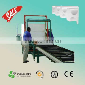 high quality eps foam cutting machine/eps production line for styrofoam insulation board