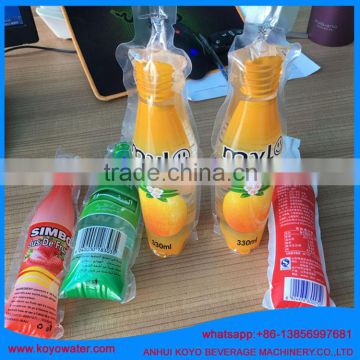 Fruit juice bag filling sealing packaging machine