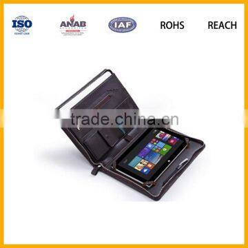 Custom Waterproof Soft Leather Notebook Cover Diary Cover Report Cover Document Cover photo-5