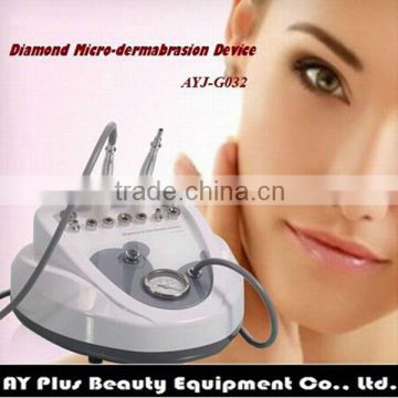 express 0.08mpa vacuum ultrasonic dermabrasion machine with CE certificate AYJ-G032