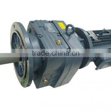 Made in China Guomao R series helical power gear reducer for mixer