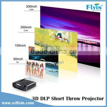 perfect for School education 4500 Lumens DLP 3D Projector XGA Short Throw Projector 1080p 3d projector