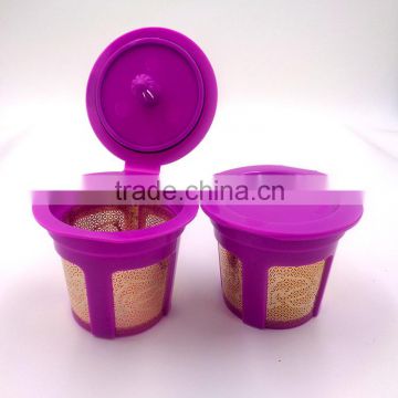 24K GOLD plated Filter K-Cup Brewers Filter Cup Coffee Pod