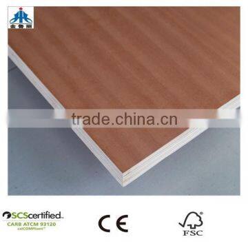 Decoration grade 4x8 natural black walnut plywood