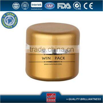 15g Set Series Aluminum Lotion Jar With Shiny Gold Color Rim,top Quality Materials Jar photo-5