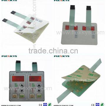 Poly Dome LED Integrated Membrane Switch With Multi Circuits and Leads photo-5