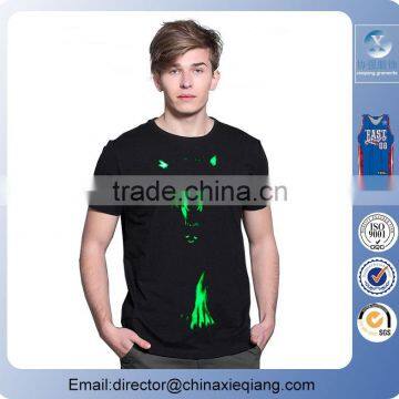 Black tshirt/slim fit tshirt/mens tshirt 2016