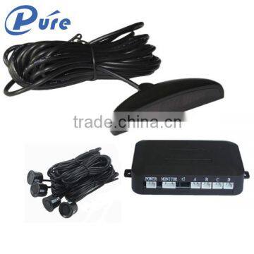 Car Reverse Parking Sensor System Simple Design Buzzer Parking Sensor with LED Screen Optional