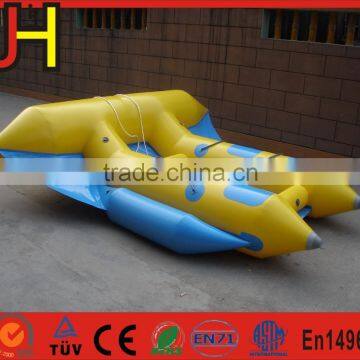 2016 Popular 4 Seats Inflatable Banana Boat, Flying Fish Boat For Sale