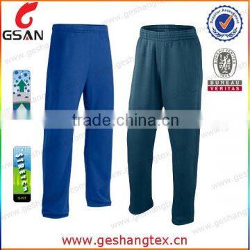 Mens winter cotton/polyester fleece long pants hot sale fleece pants