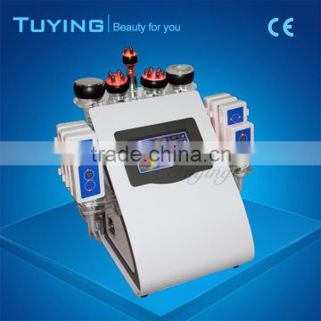 Best 6 in 1cavitation vacuum rf weigh loss cavitation machine slimming machine ultra shape slimming system