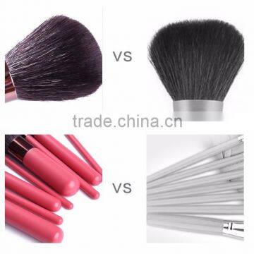Hot Sale 8 Piece Travel Makeup Brush Set (Pink Color) photo-5