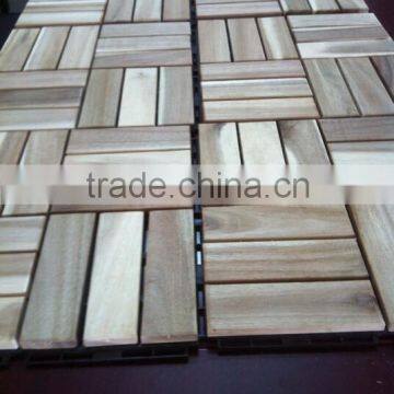 Garden Deck Tiles Made of Acacia Wood in Vietnam photo-5