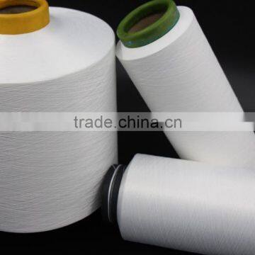 Polyester Draw Textured Yarn 150 Denier 288 Filaments Semi dull , Raw white , NIM SIM HIM.