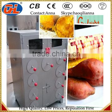 hotsale taro cob potato corn roaste grill machine price