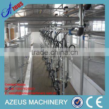 Automatic farm machinery herringbone cow milking machine in dairy farm