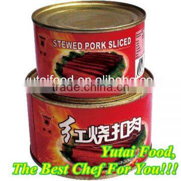 Canned Food Packaging Ready to Eat Canned Stewed Pork Sliced