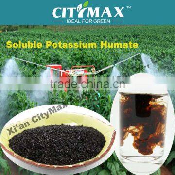 Soluble humic + fulvic vegetable fertilizers