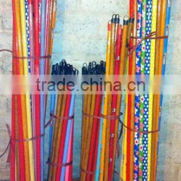 PVC COATED WOODEN EGYPT BROOM STICK