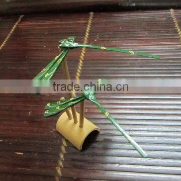 Nice & Cheap painted bamboo butterfly handmade n VietNam