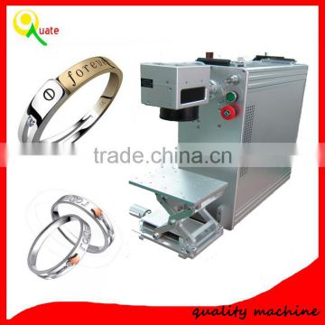 High precision fiber laser marking machine/ ring marking machine for wholesale