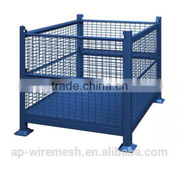 Folding Storage Cage Metal Turnover Box