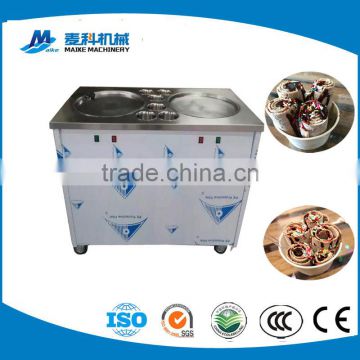 2016 Hot sale Thailand fried ice machine, fried ice cream roll machine