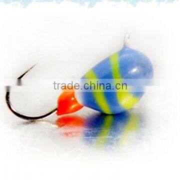 Wholesale Epoxy coated fishing tungsten ice jig