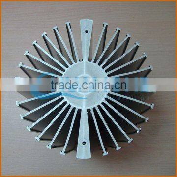 China Extrusion Round Aluminum Heat Sink photo-6