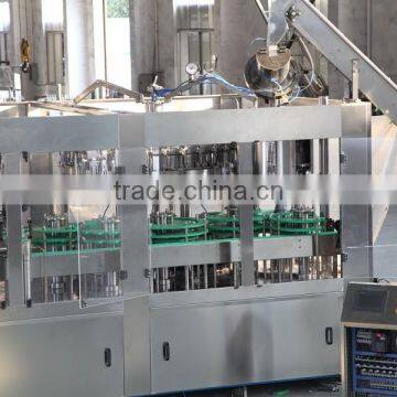 3in1 glass bottle dark beer bottling filling machine