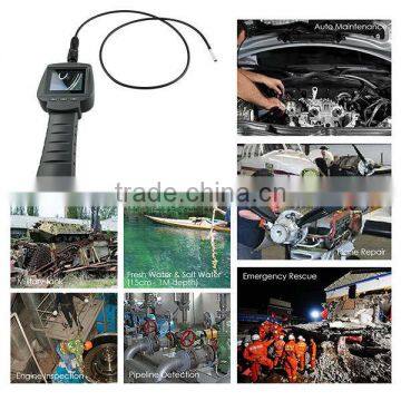 5.5mm Camera Industrial 2.4" HD Endoscope Snake Scope Waterproof 1M Cable Inspection Borescope 4 LED Engine Pipe Cam Tool photo-3