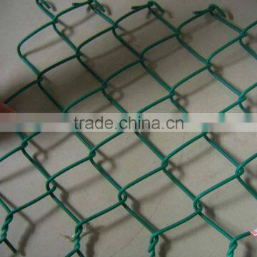 50MM*50MM Pvc Coated Chain Link Fence for Security Fencing(diamond Wire Mesh) photo-2
