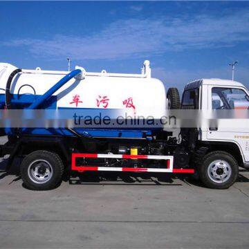 Famous Forland 3000l Vacuum Pump Suction Sewage Truck for Sucking Waste photo-2