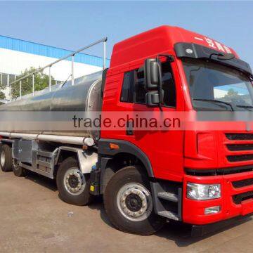 FAW 8X4 liquid food transport truck