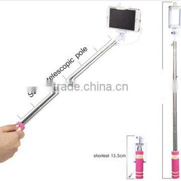 Promotion Cheap Stainless Steel Mini Selfie Stick Monopod photo-5